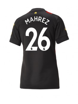 Manchester City Riyad Mahrez #26 Auswärtstrikot für Frauen 2022-23 Kurzarm